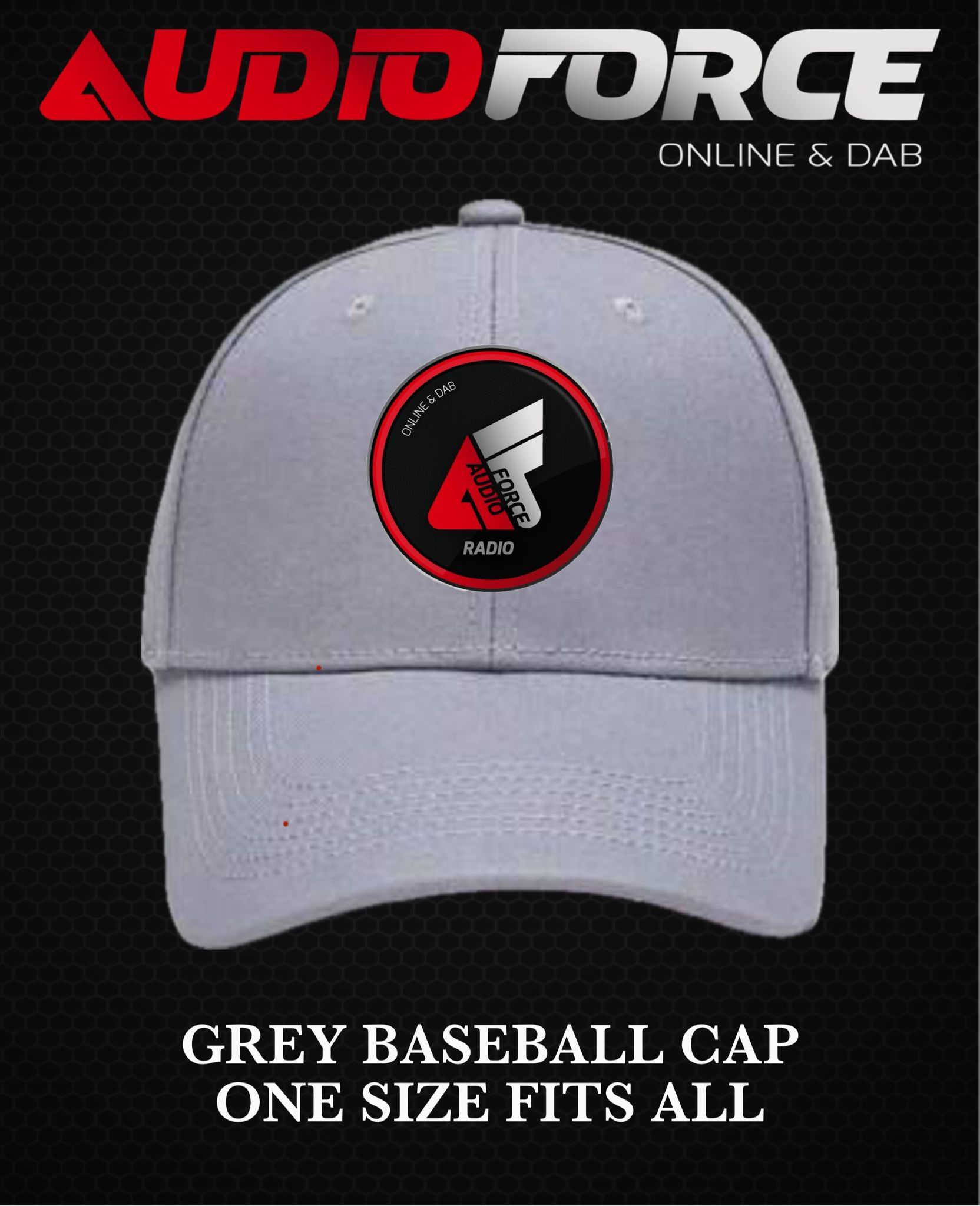 Grey Baseball Cap